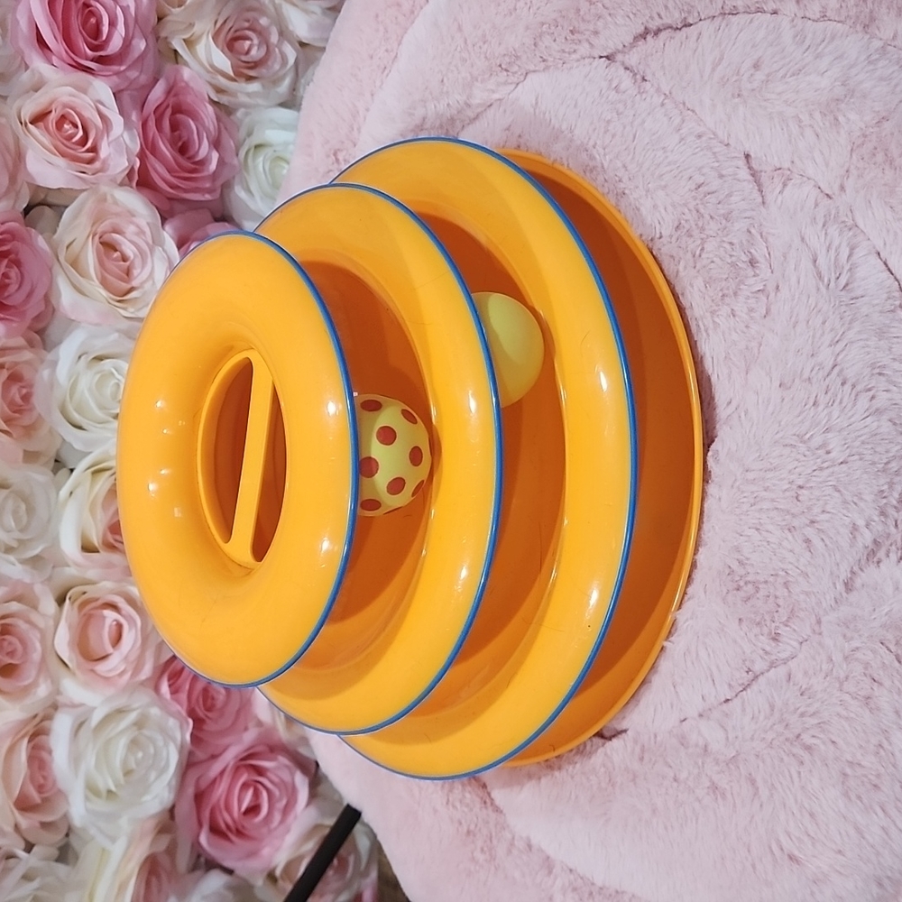 Cat toy ball game